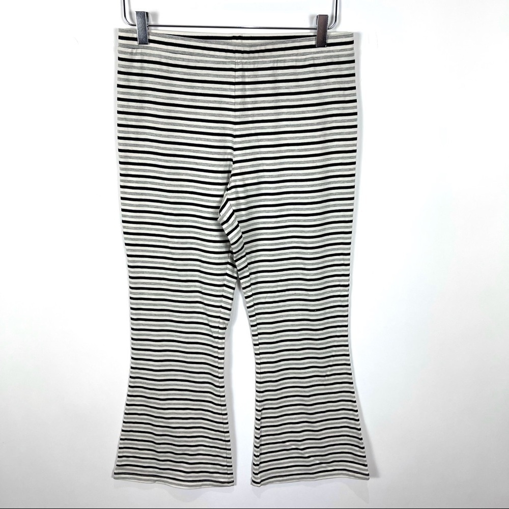BB Dakota striped flared leggings
